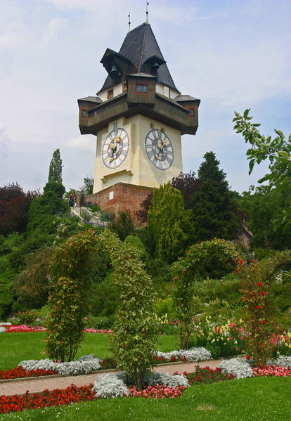 File:Graz clock tower.jpg