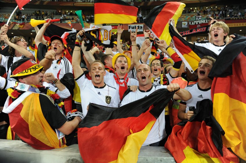 It's catchy: German supporters have a new, secret World Cup sing along to.